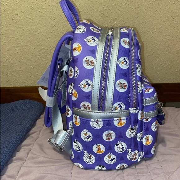 BNWT Mickey Mouse and Friends Loungefly Mini Backpack Disney Parks Disney100 main image 4